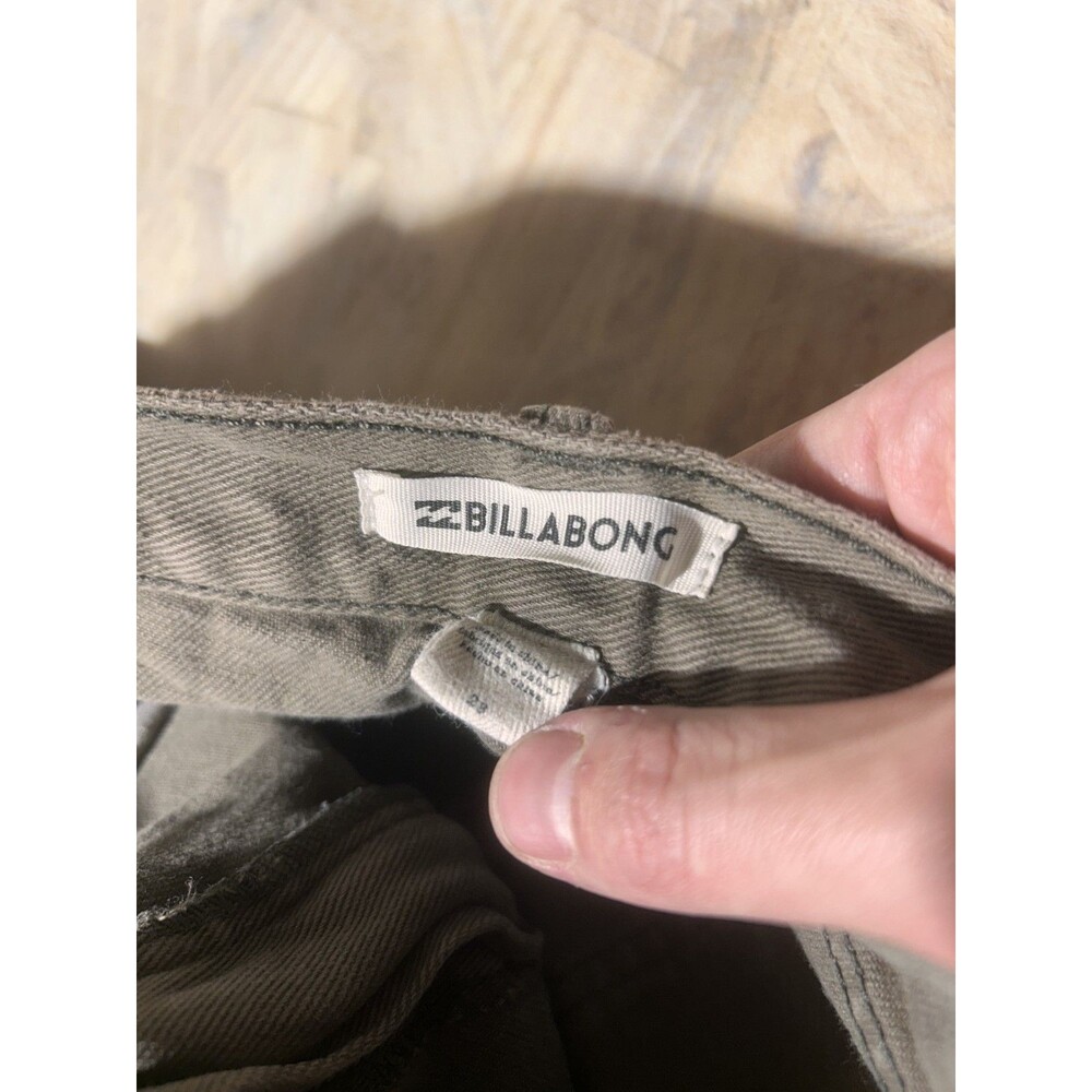 Billabong Green Size 28 Womens Shorts Booty Shorts High Rise Shorts